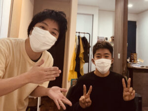 親子でのお客様